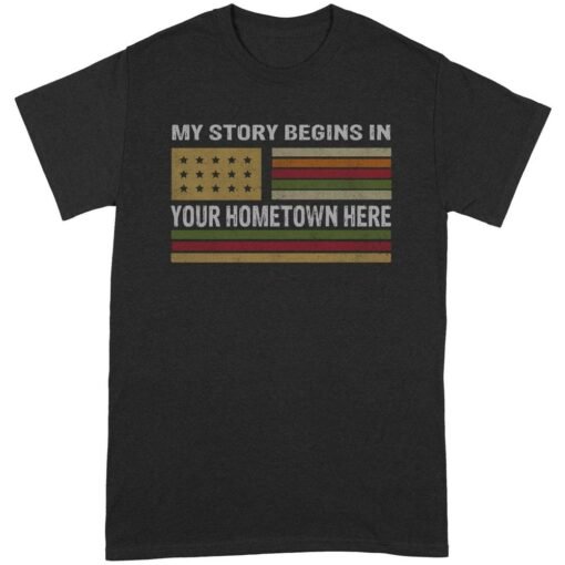 My Story begins | Custom city Standard T-shirt
