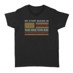 My Story begins | Custom city Standard Women's T-shirt
