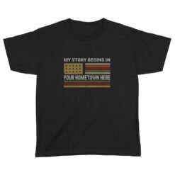 My Story begins | Custom city Standard Youth T-Shirt