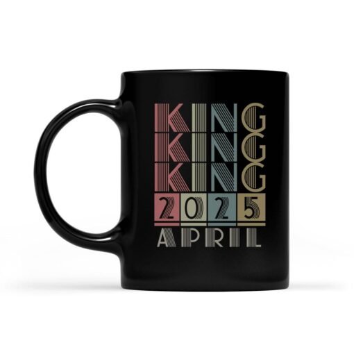 King Retro Vintage Birthday Gift | Custom year Mug