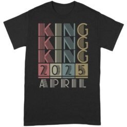 King Retro Vintage Birthday Gift | Custom year Standard T-shirt