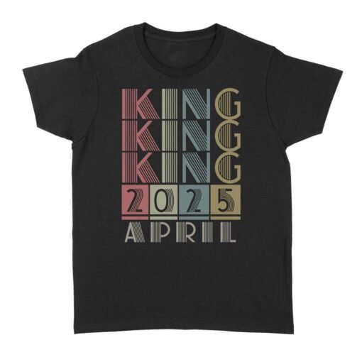 King Retro Vintage Birthday Gift | Custom year Standard Women's T-shirt