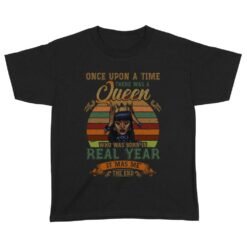 Once upon a time there was a Queen | Custom year Standard Youth T-Shirt