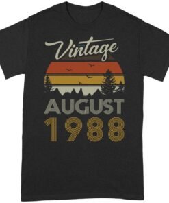 Age - Vintage Birthday | Custom year Standard T-shirt