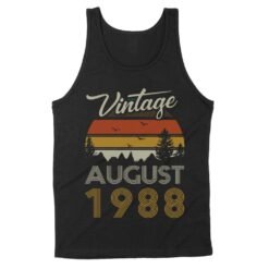 Age - Vintage Birthday | Custom year Standard Tank
