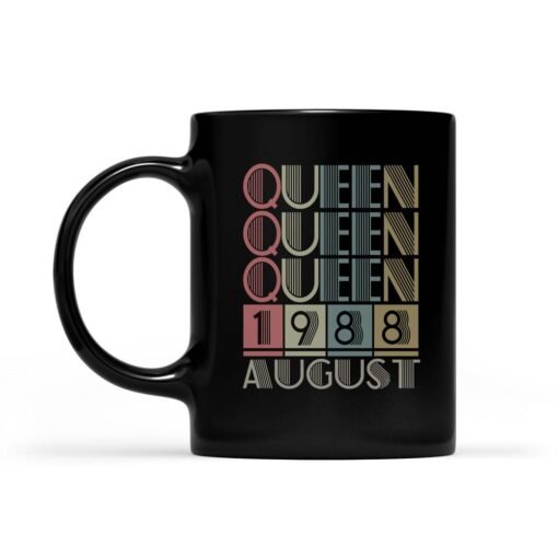 Queen Retro Vintage Birthday Gift | Custom year Mug