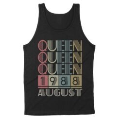 Queen Retro Vintage Birthday Gift | Custom year Standard Tank