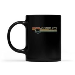 City Vintage 1980s style | Custom city Mug
