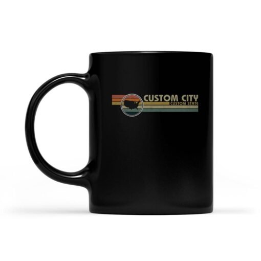 City Vintage 1980s style | Custom city Mug