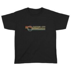 City Vintage 1980s style | Custom city Standard Youth T-Shirt