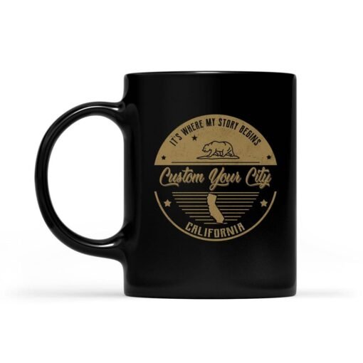 Its Where my Story begins | Custom city Mug