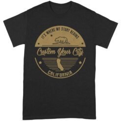 Its Where my Story begins | Custom city Standard T-shirt
