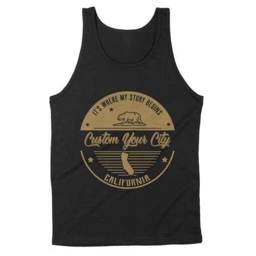 Its Where my Story begins | Custom city Standard Tank