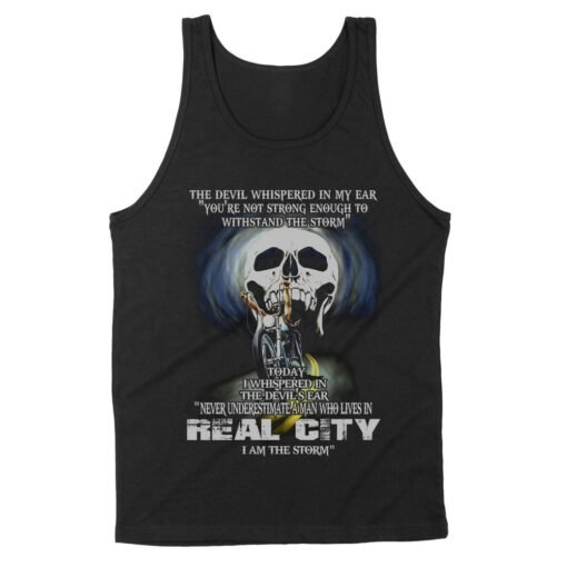 Never Underestimate a biker Man | Custom city Standard Tank