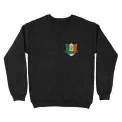 Name Irish Ireland Flag Harp Family | Custom name Standard Crew Neck Sweatshirt