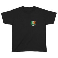 Name Irish Ireland Flag Harp Family | Custom name Standard Youth T-Shirt