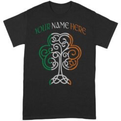 Irish Shamrock St Patricks Day | Custom name Standard T-shirt