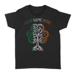 Irish Shamrock St Patricks Day | Custom name Standard Women's T-shirt