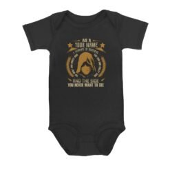 I have 3 side | Custom name Baby Onesie