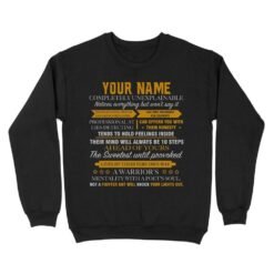 Completely Unexplainable | Custom name Standard Crew Neck Sweatshirt