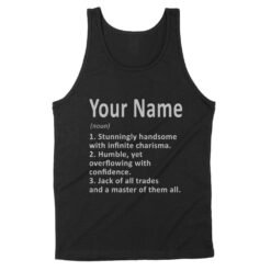 Definition Personalized Name man | Custom name Standard Tank