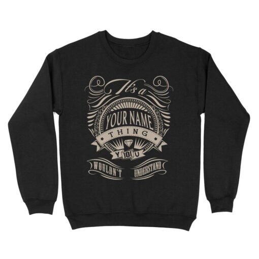 Future Thing | Custom name Standard Crew Neck Sweatshirt