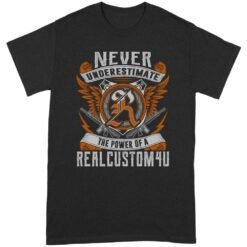 Never Underestimate Personalized Name | Custom name Standard T-shirt