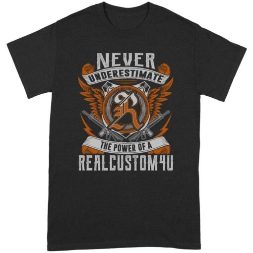Never Underestimate Personalized Name | Custom name Standard T-shirt
