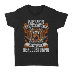 Never Underestimate Personalized Name | Custom name Standard Women's T-shirt