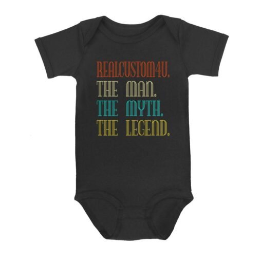 The Man The Myth The Legend | Custom name Baby Onesie