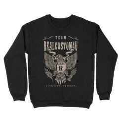 Name Team Lifetime Member | Custom name Standard Crew Neck Sweatshirt