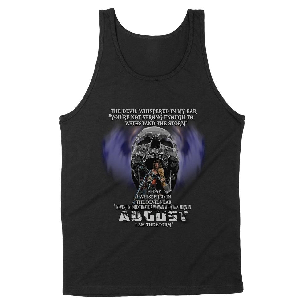 Never Underestimate a bike woman | Custom year Standard Tank