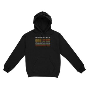 My Story begins | Custom city Standard Hoodie