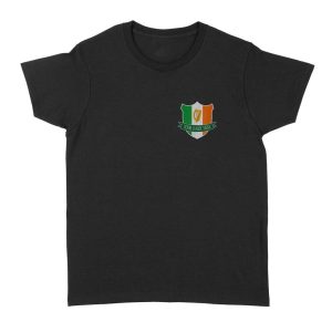 Name Irish Ireland Flag Harp Family | Custom name Standard Women's T-shirt