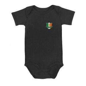 Name Irish Ireland Flag Harp Family | Custom name Baby Onesie