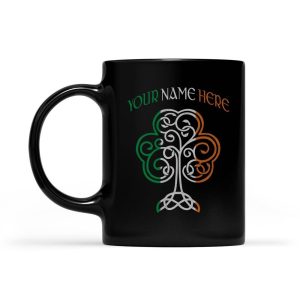 Irish Shamrock St Patricks Day | Custom name Mug