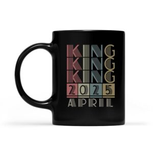 King Retro Vintage Birthday Gift | Custom year Mug