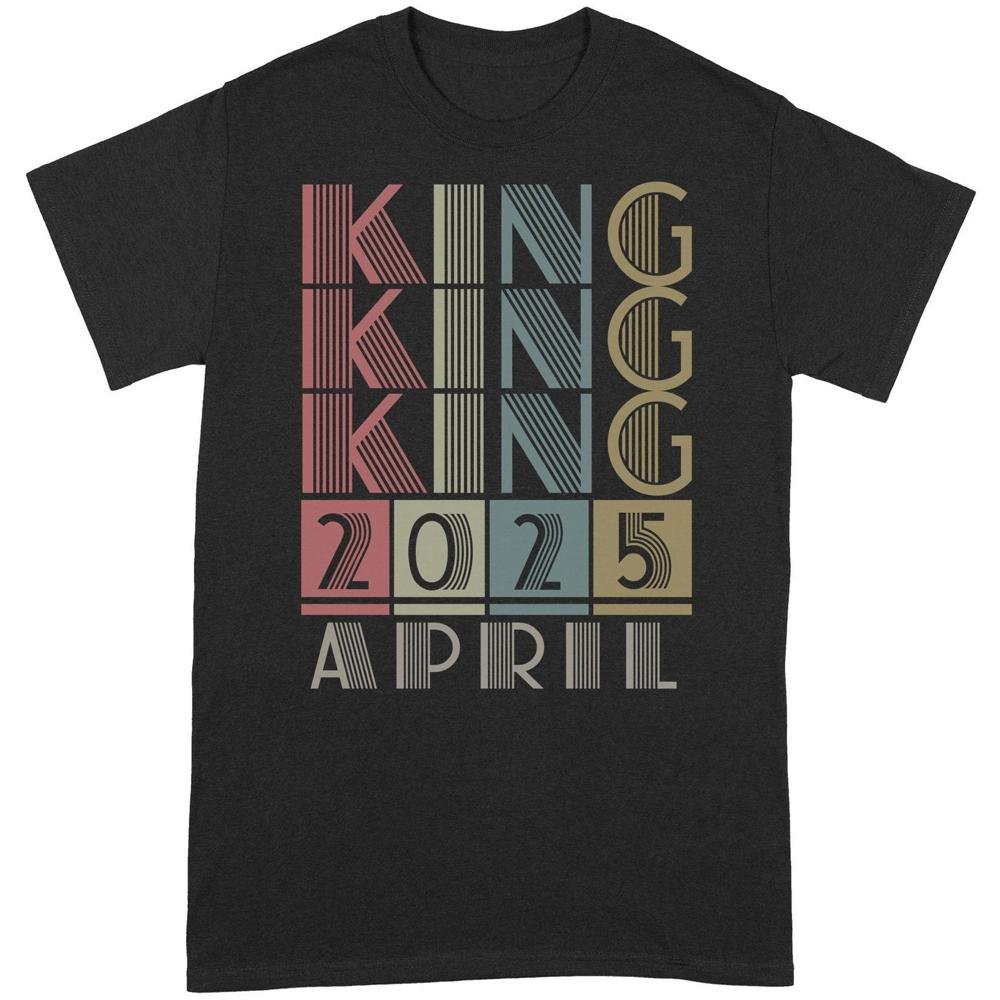 King Retro Vintage Birthday Gift | Custom year Standard T-shirt
