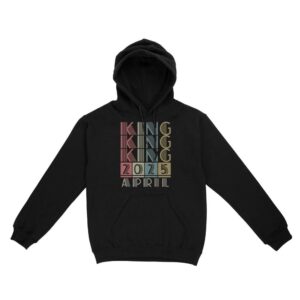 King Retro Vintage Birthday Gift | Custom year Standard Hoodie