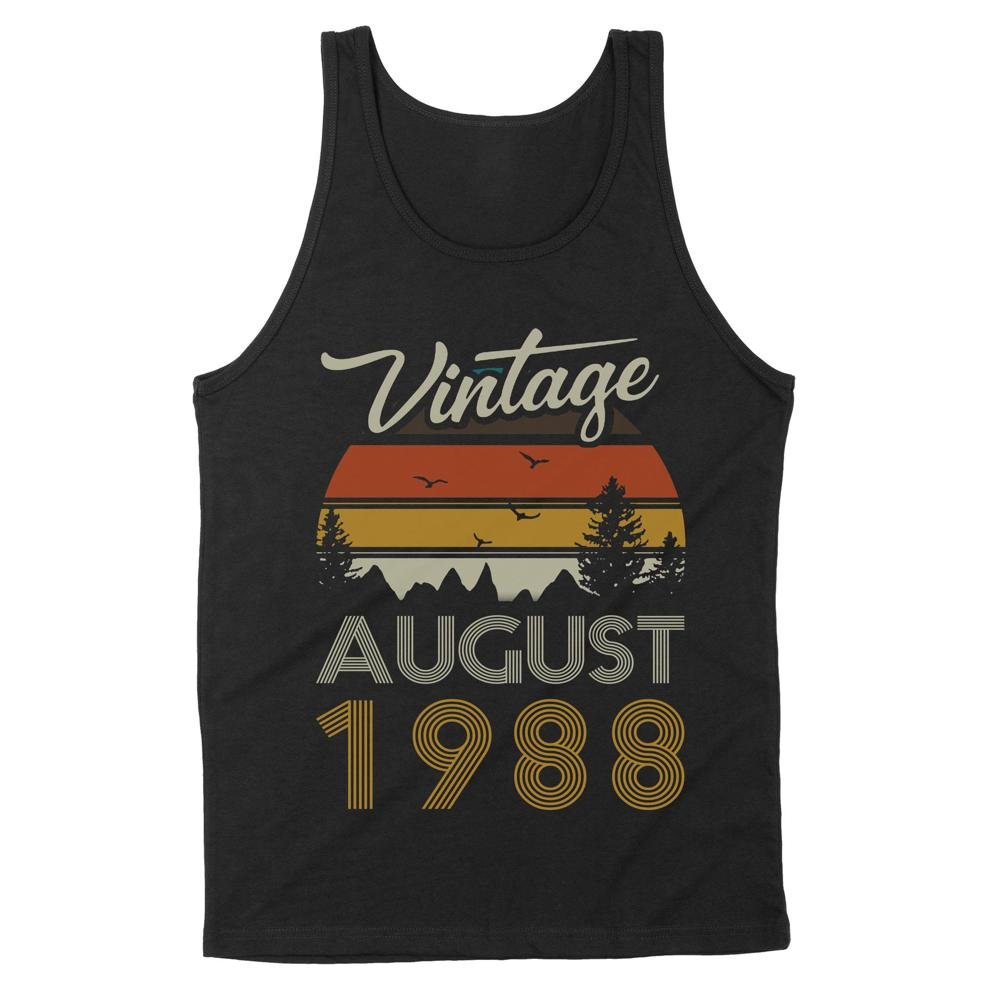 Age - Vintage Birthday | Custom year Standard Tank