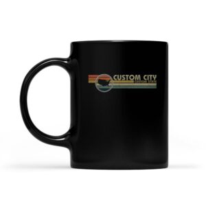 City Vintage 1980s style | Custom city Mug