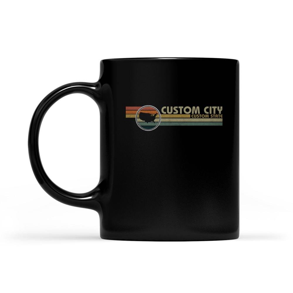 City Vintage 1980s style | Custom city Mug