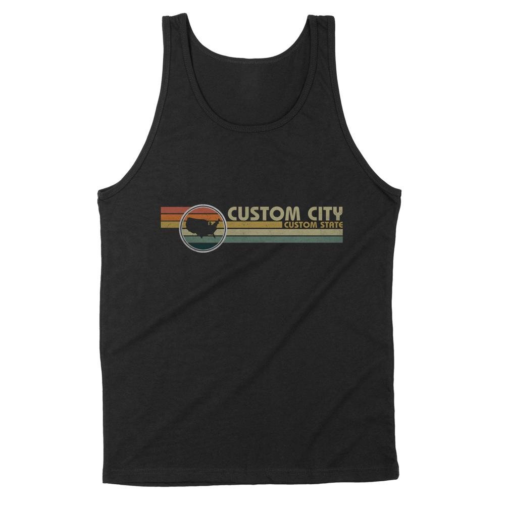 City Vintage 1980s style | Custom city Standard Tank