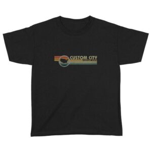 City Vintage 1980s style | Custom city Standard Youth T-Shirt