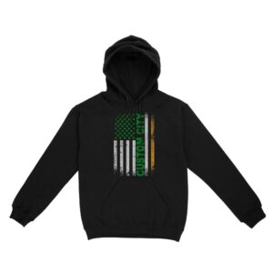 Irish American Flag | Custom city Standard Hoodie