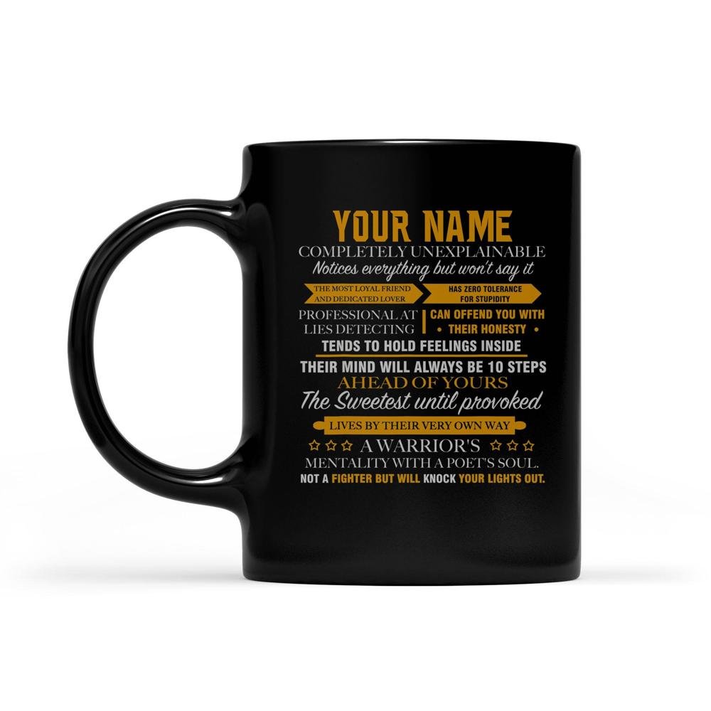 Completely Unexplainable | Custom name Mug