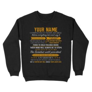 Completely Unexplainable | Custom name Standard Crew Neck Sweatshirt