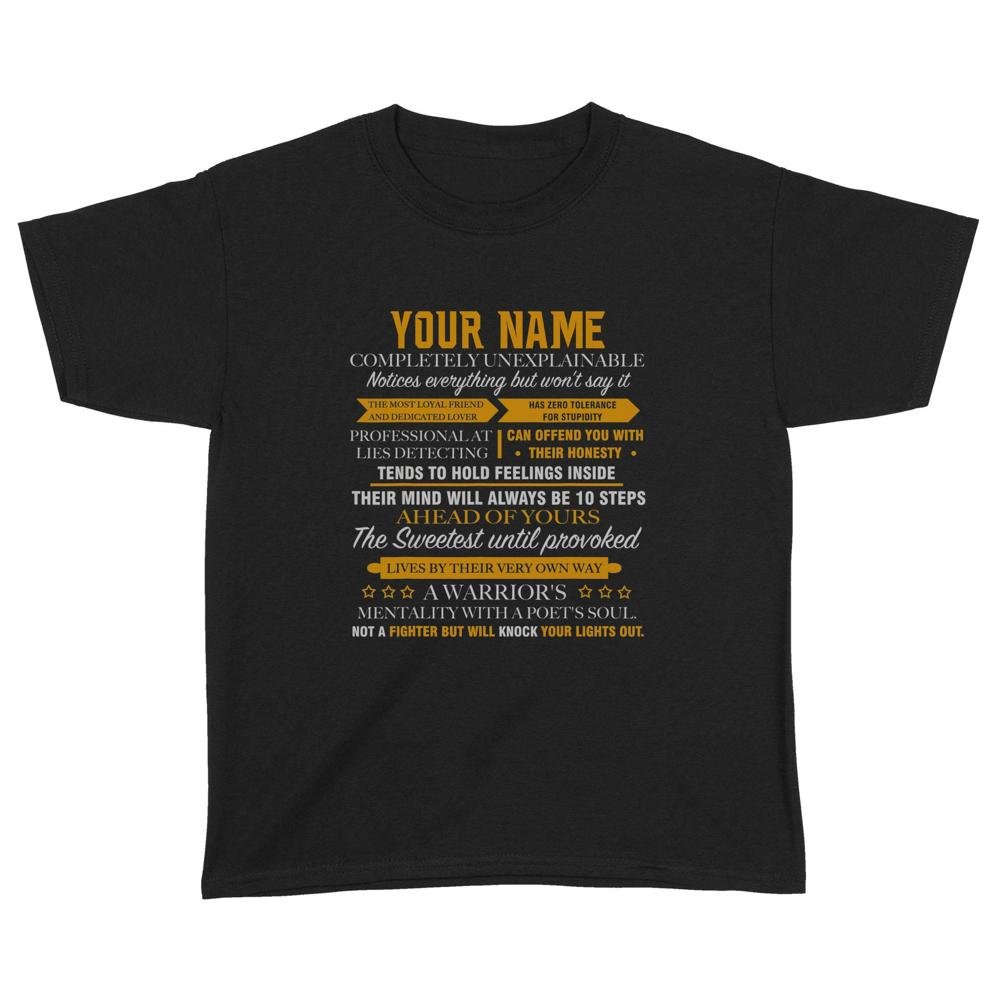 Completely Unexplainable | Custom name Standard Youth T-Shirt