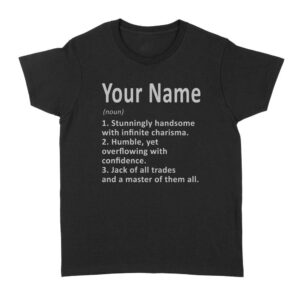 Definition Personalized Name man | Custom name Standard Women's T-shirt