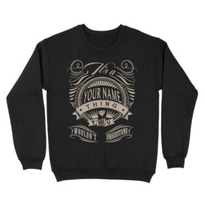 Future Thing | Custom name Standard Crew Neck Sweatshirt